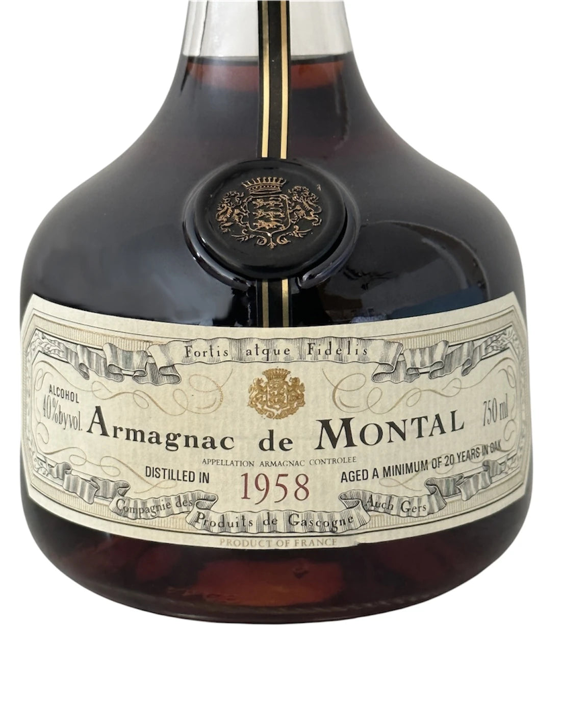 De Montal Vintage 1958 Armagnac 750ML