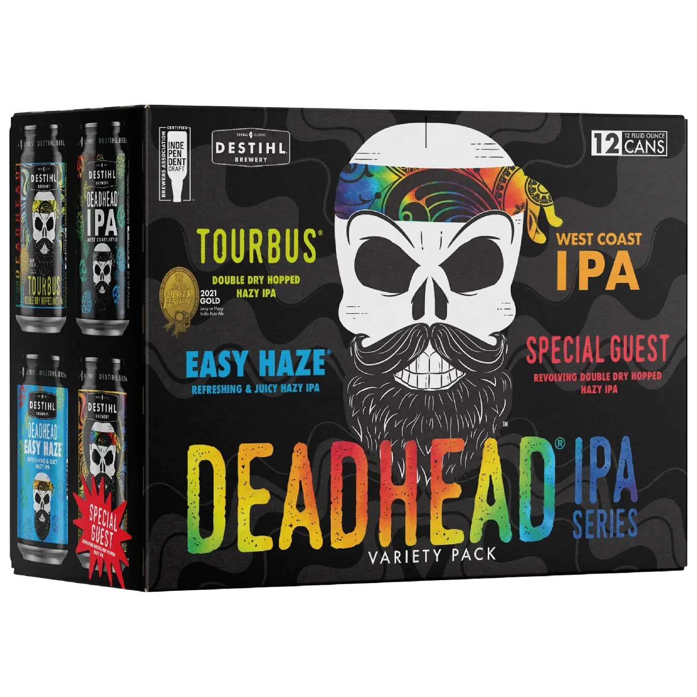 Destihl Deadhead Variety 12Pk | Gold Medal IPA Mix – The Liquor Barn