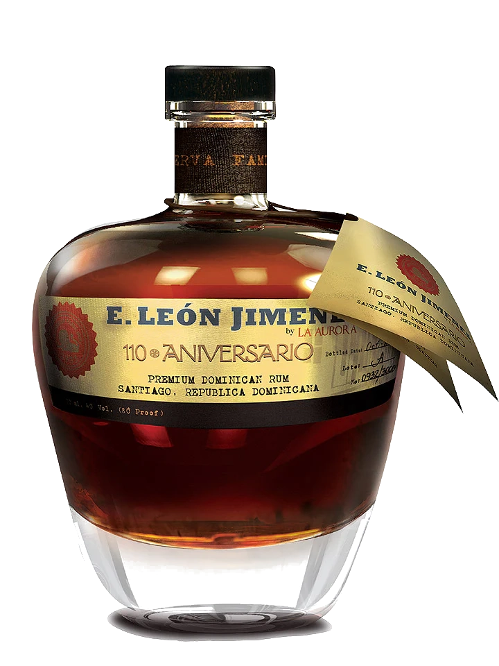 E Leon Jimenes 110 Aniversario Rum 750ML - Rum | Shop Online at The Liquor Barn