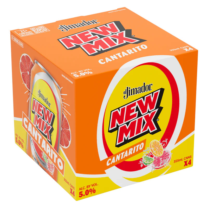 El Jimador New Mix Cantarito 4Pk