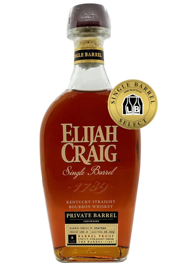 Elijah Craig Private Barrel Barrel Proof 750ML | Cask Strength