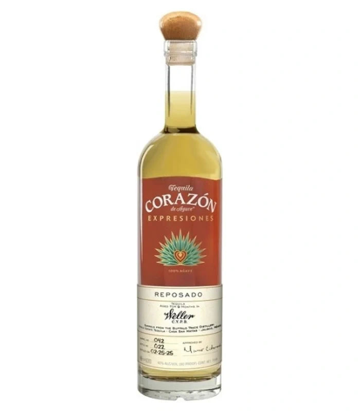 Expresiones del Corazon Tequila Reposado aged in CYPB Barrels 750ML