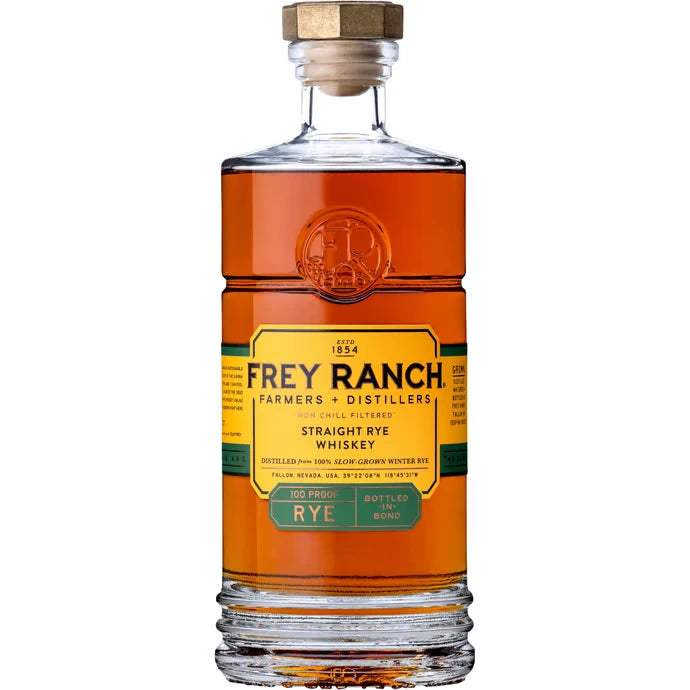 Frey Ranch Estate Distilled 5 Year Bottled in Bond Rye 750ML