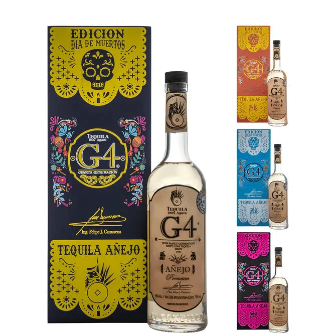 G4 Tequila Anejo Dia de Los Muertos 750ML
