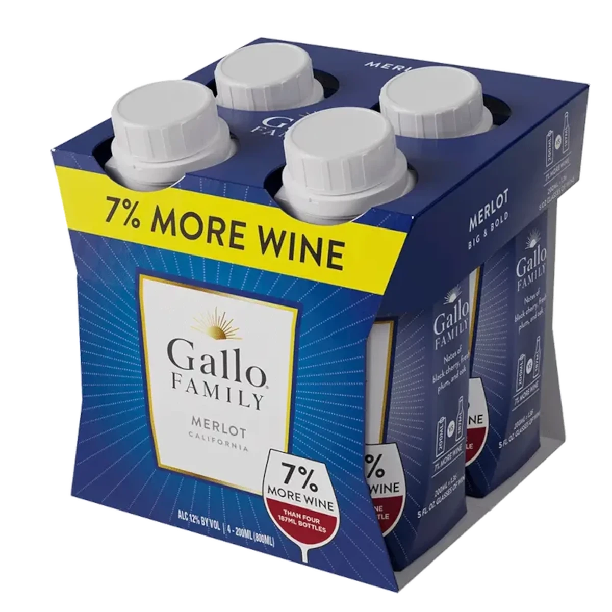 Gallo Family Vineyards Merlot 4Pk