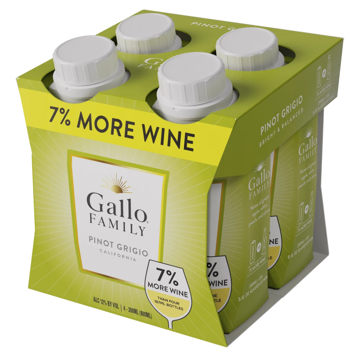 Gallo Family Vineyards Pinot Grigio 4Pk