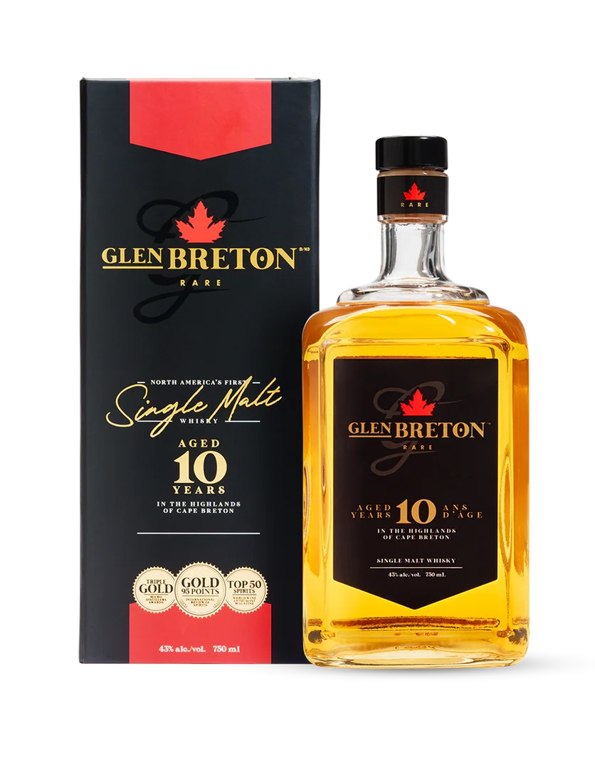 Glen Breton 10 Year Canadian Single Malt 750ML - Whiskey | Shop Online at The Liquor Barn