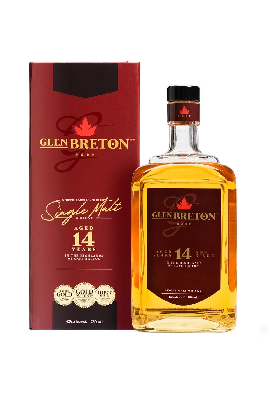 Glen Breton 14 Year Canadian Single Malt 750ML - Whiskey | Shop Online at The Liquor Barn