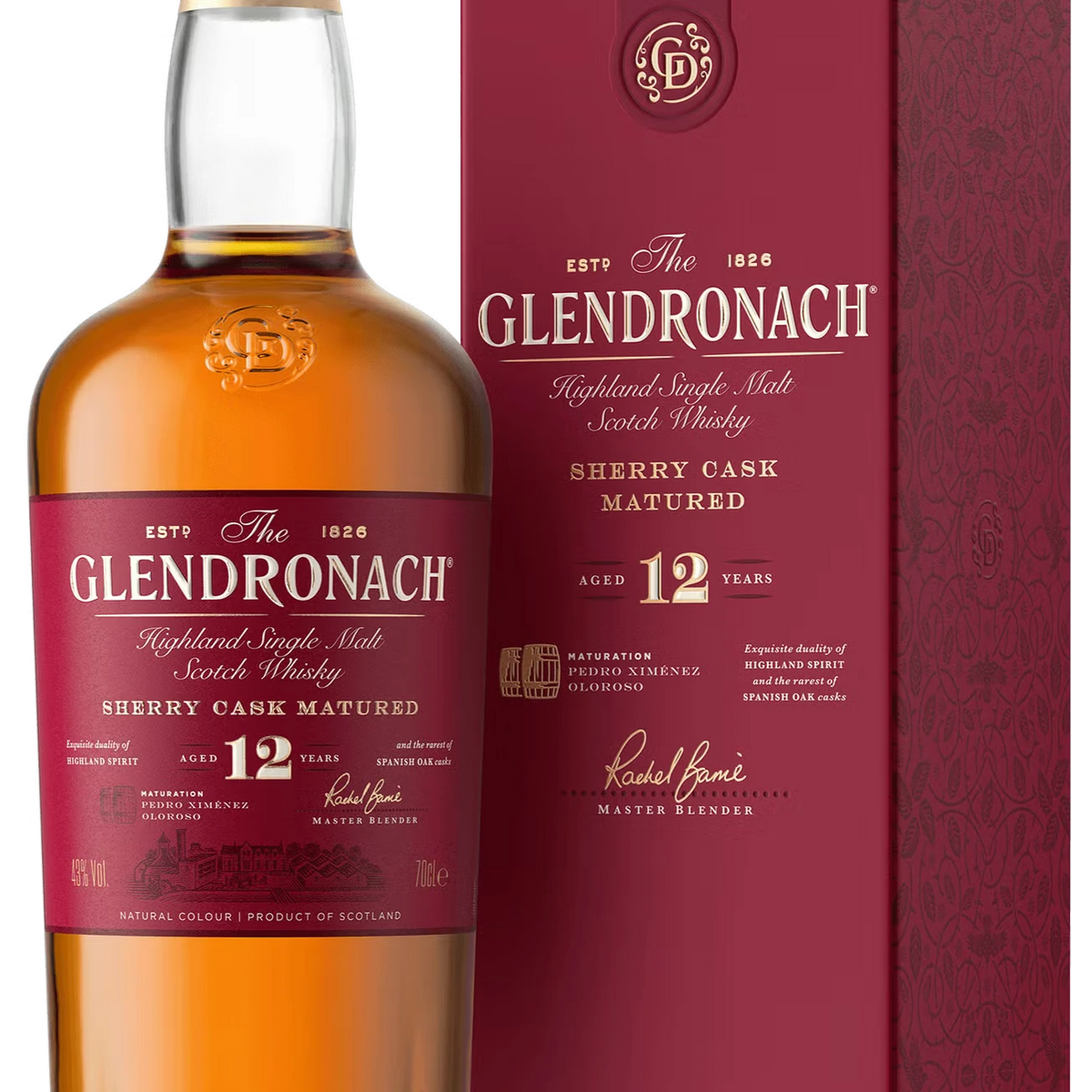 Glendronach 12 Year Original 750ML | Sherry Cask Highland – The
