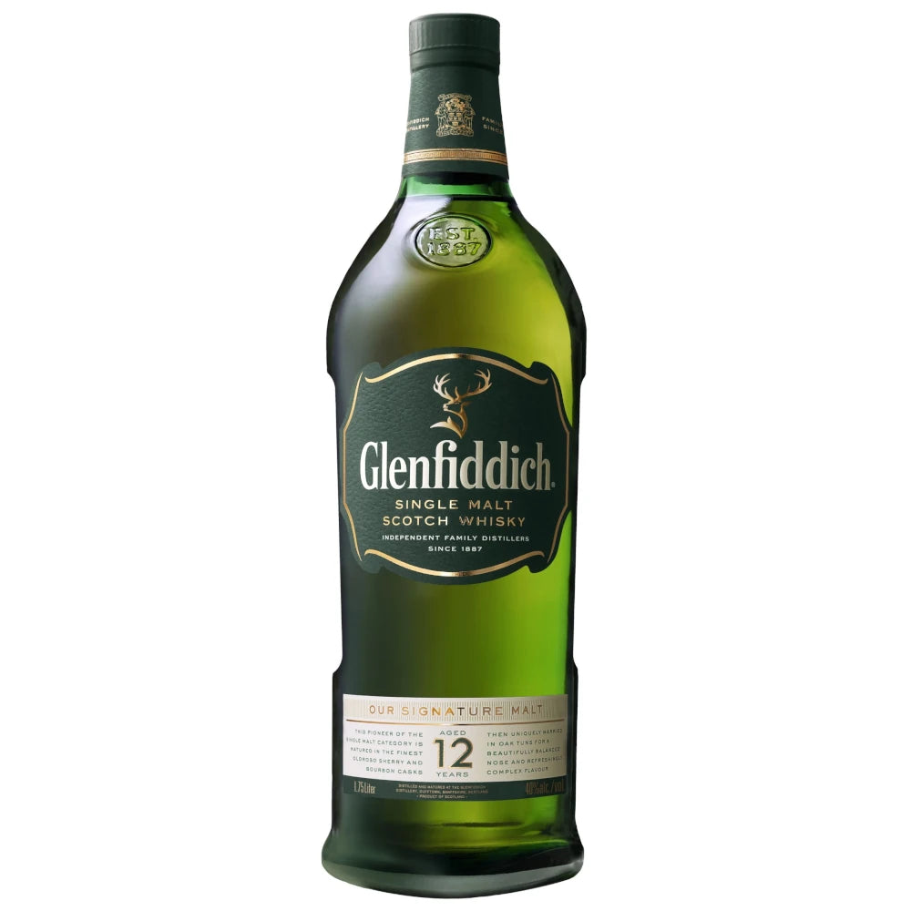 Glenfiddich 12 Year Single Malt 1.75L