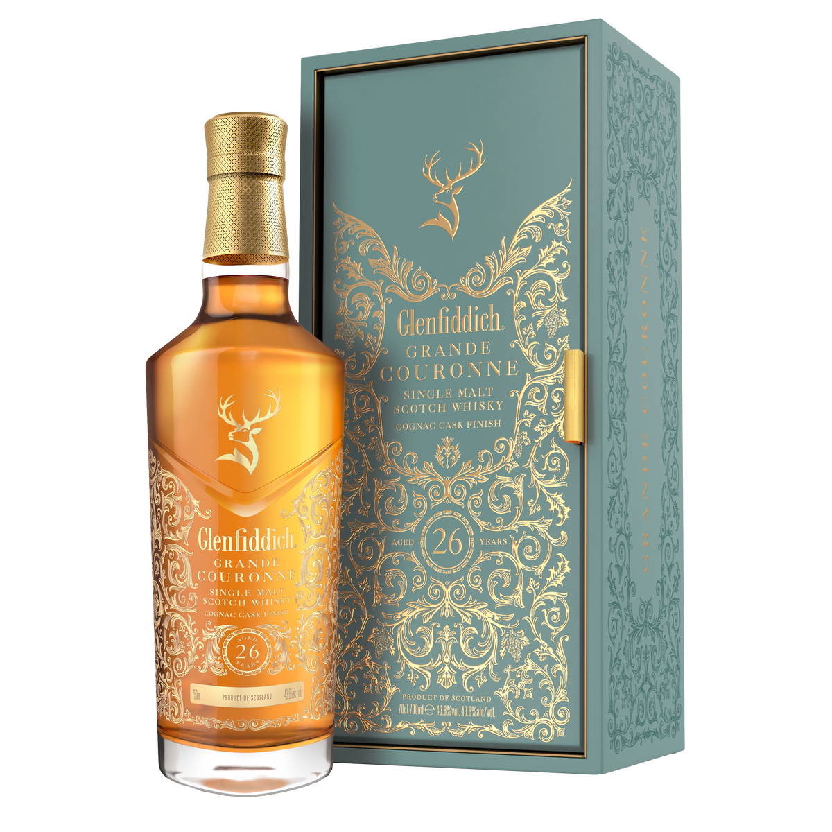 トミー　Glenfiddich GRAN CORTES Glenfiddich 26 Year Grande Couronne 750ML | Cognac Cask – The