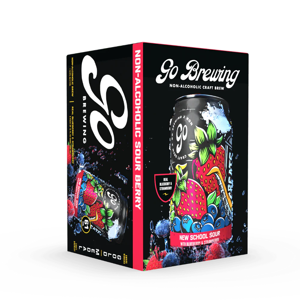Go Brewing New School Sour Berry 6Pk