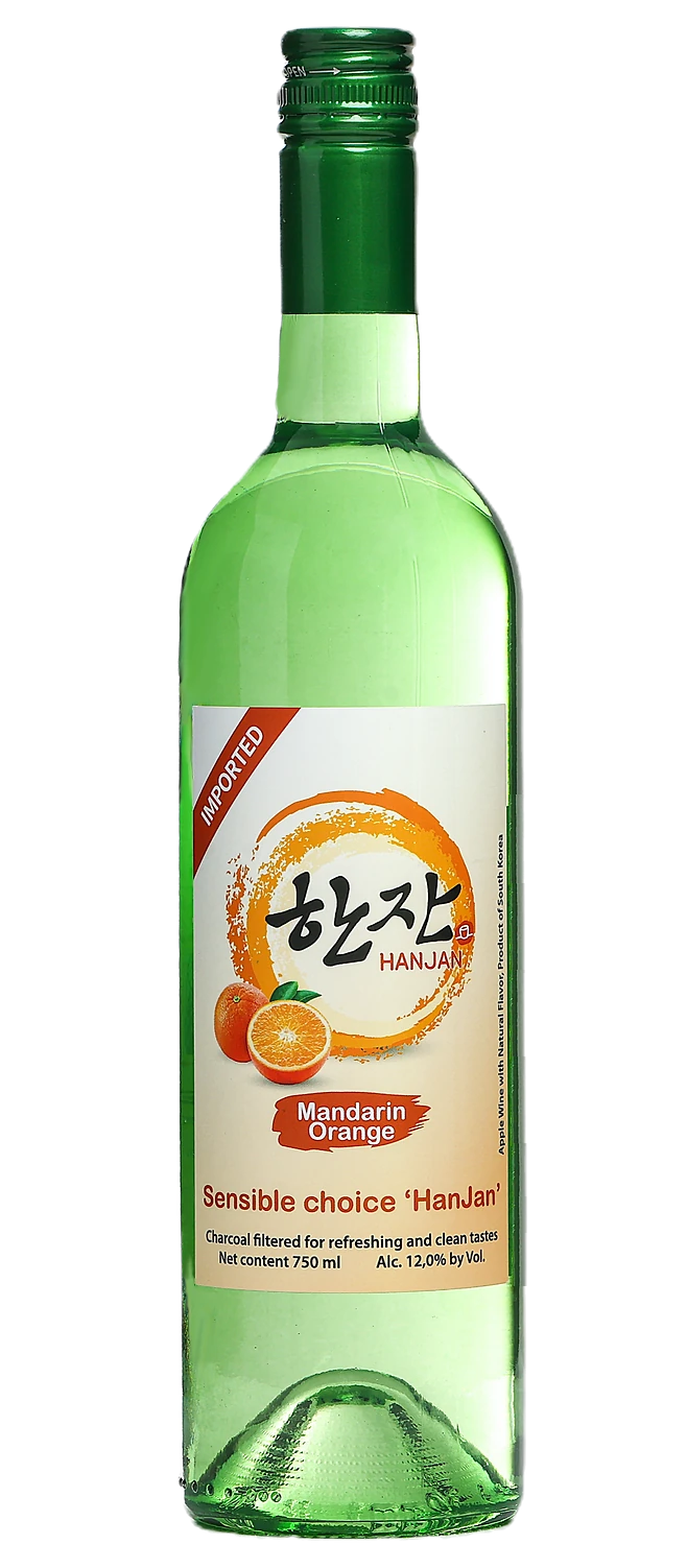 Han Jan Mandarin Orange 750ML