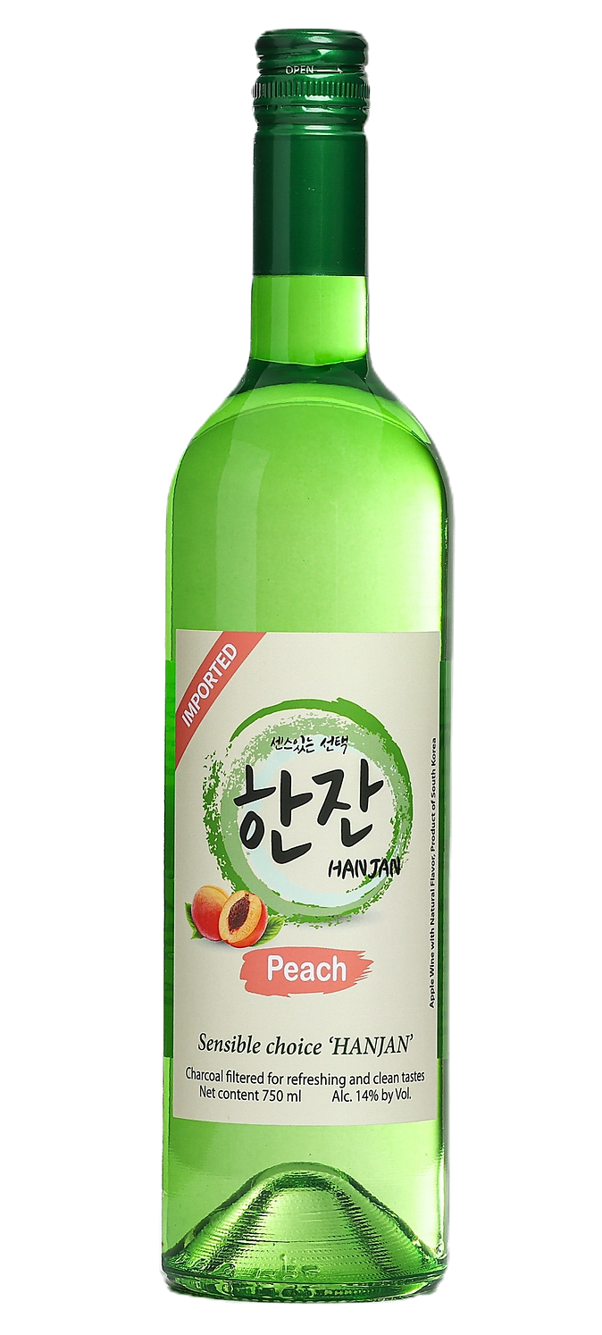 Han Jan Peach 750ML