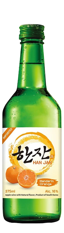 Han Jan Mandarin Orange 375ML