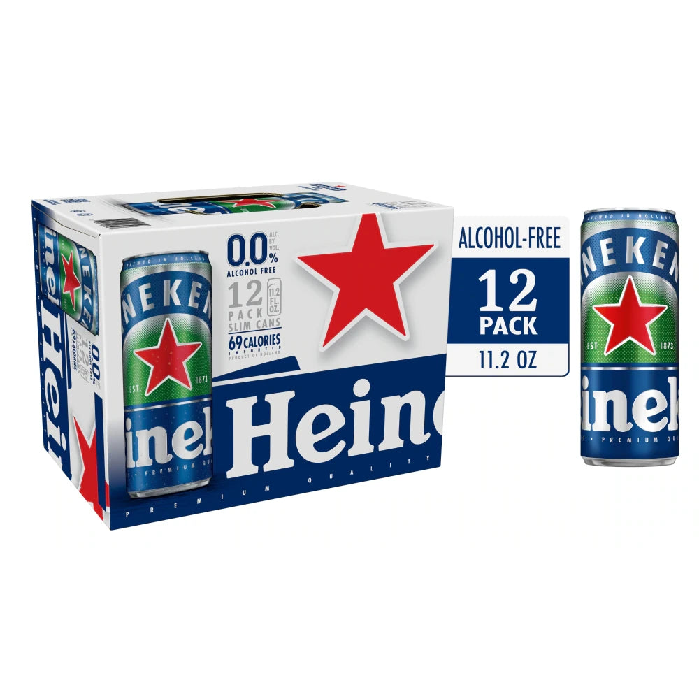 Heineken 0.0 Non-Alcoholic 12Pk Cans