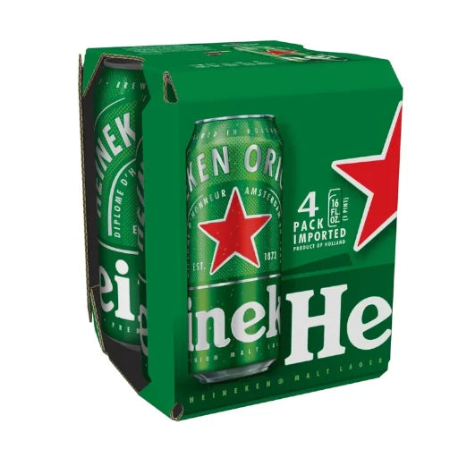 Heineken 4Pk Cans