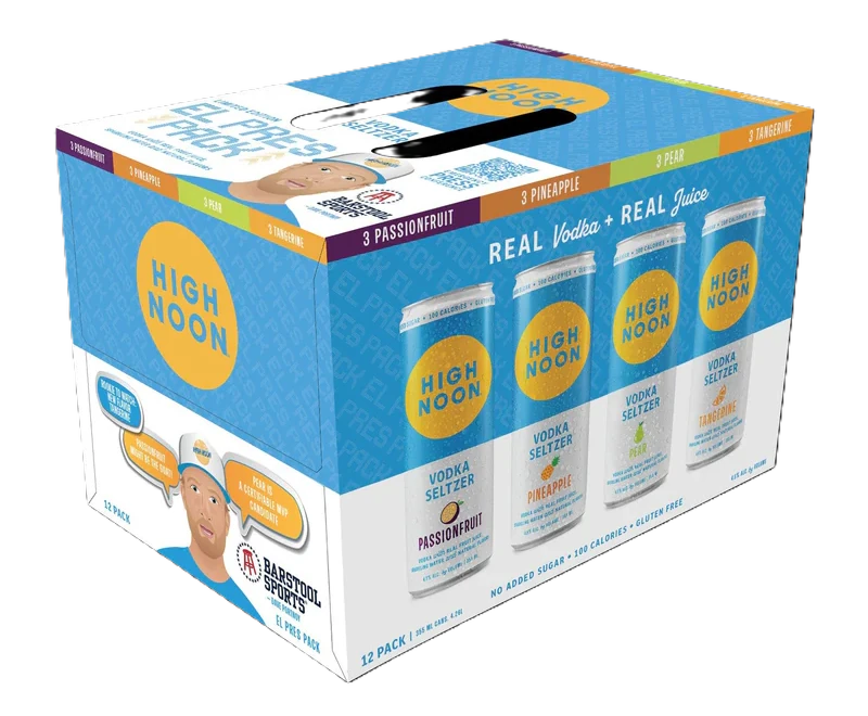 High Noon El Pres Vodka Seltzer Variety 12Pk