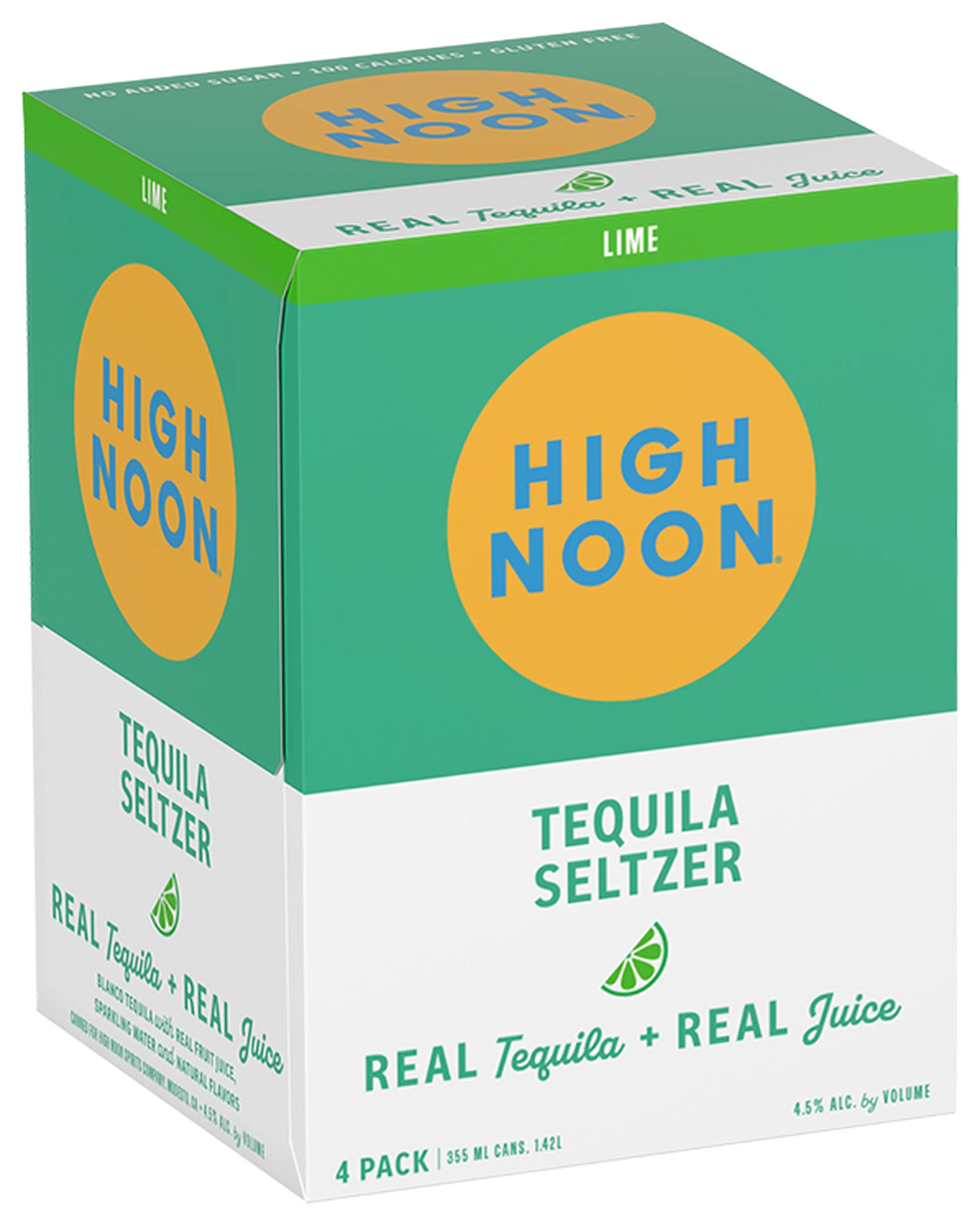 High Noon Tequila Lime Seltzer 4PK