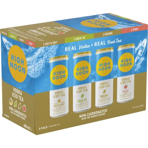 High Noon Vodka Iced Tea Lake Pack 8Pk