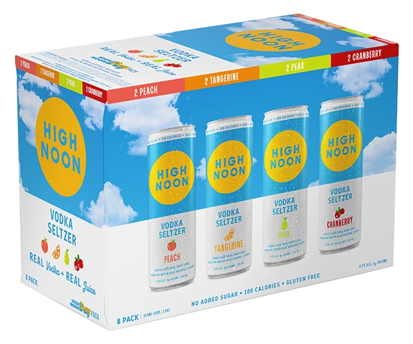 High Noon Vodka Seltzer Day Pack Variety 8Pk