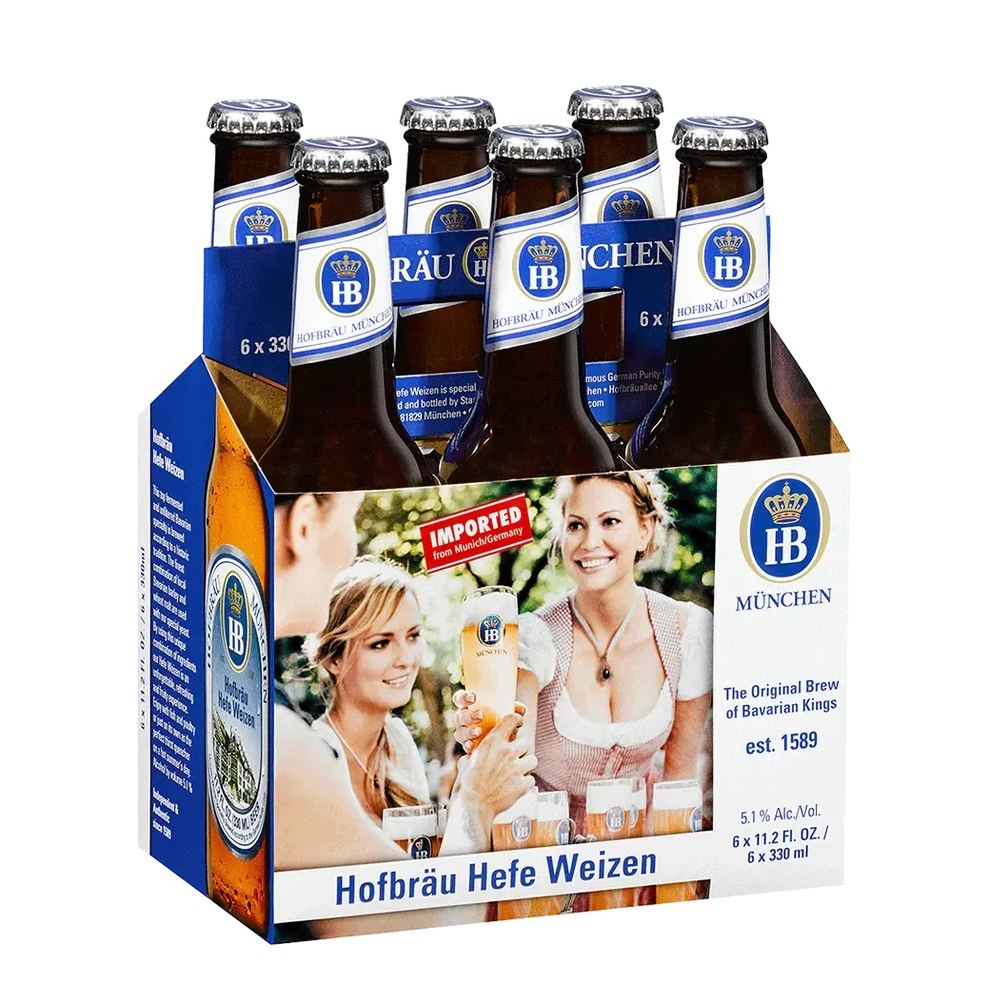 Hofbrau Hefe Weizen 6Pk