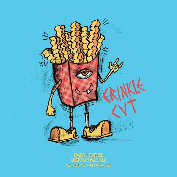 Hop Butcher Crinkle Cut 4Pk