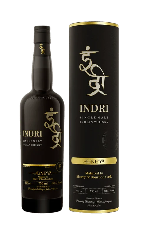Indri Agneya Single Malt 750ML
