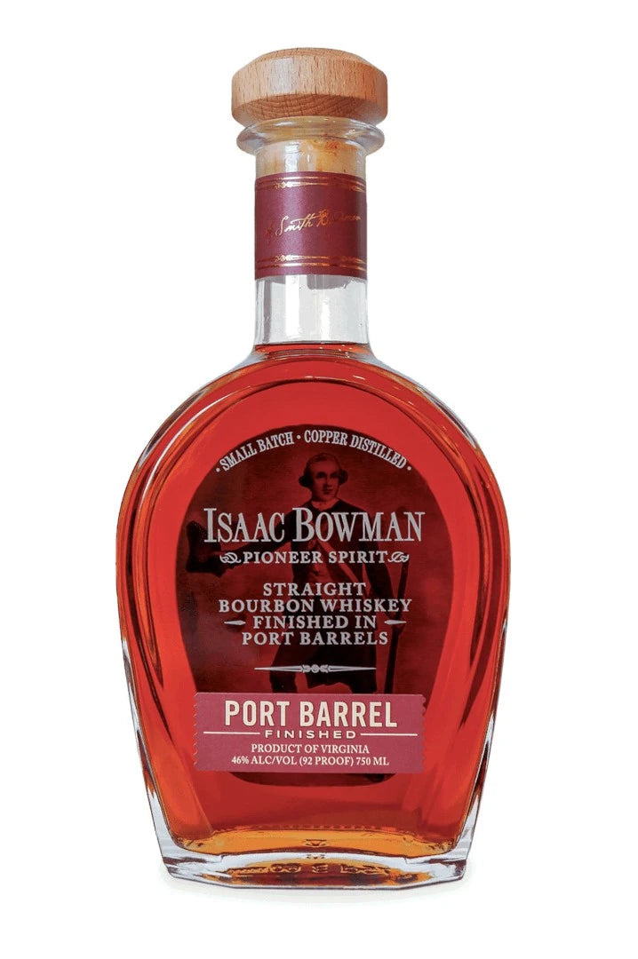 Issac Bowman Port Barrel Finished Bourbon 750ML
