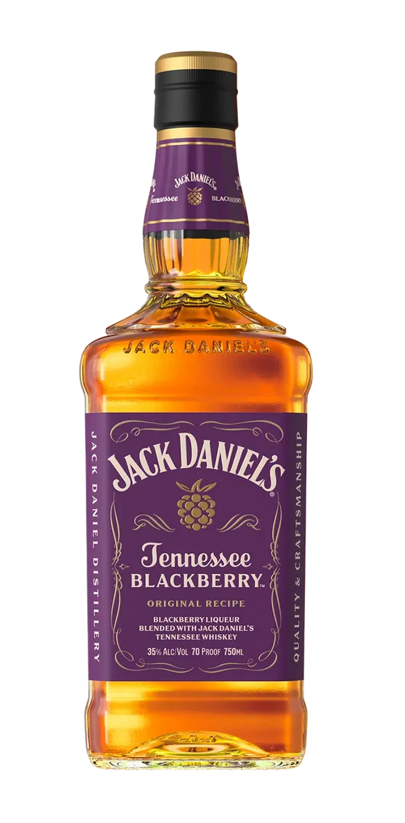 Jack Daniel's Blackberry Whiskey 750ML | Tennessee Flavored – The