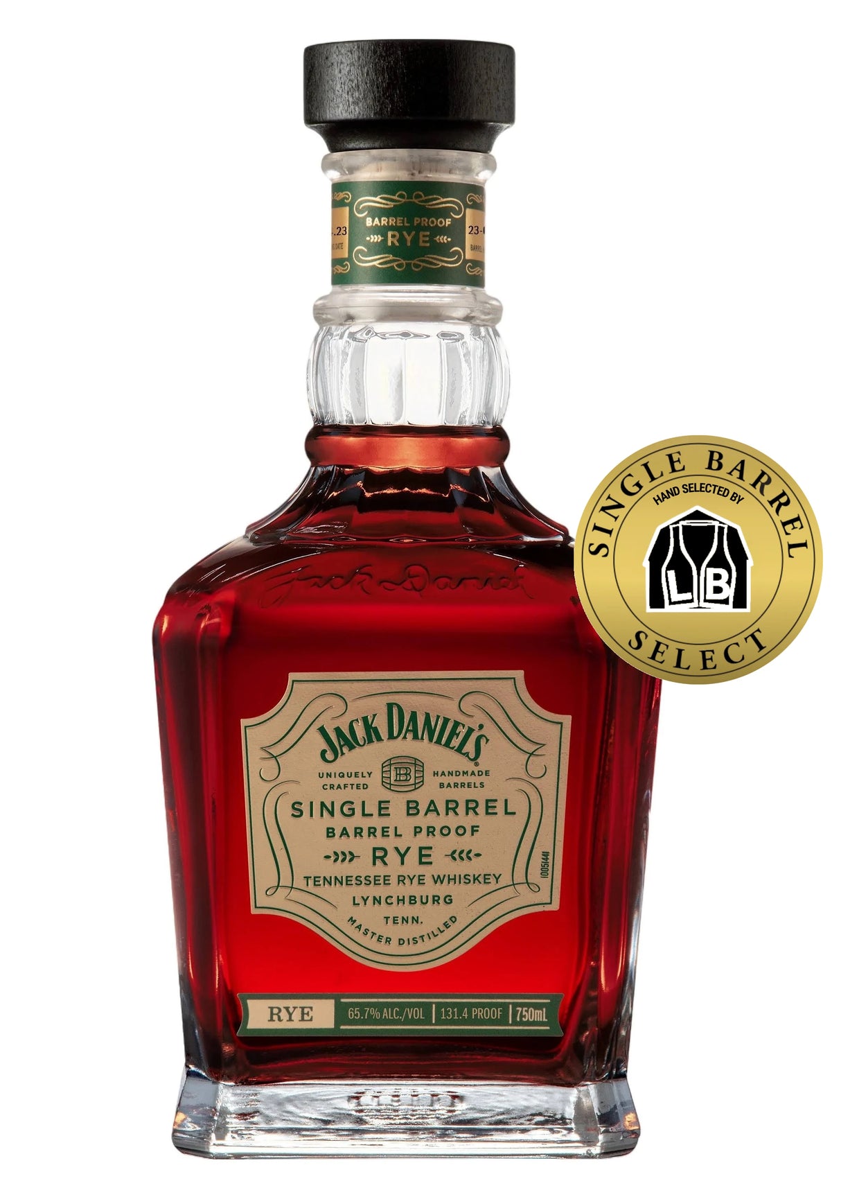 Jack Daniels Liquor Barn Single Barrel Barrel Proof Rye 750ML