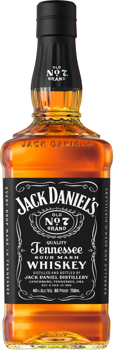 Jack Daniel's Old No. 7 Tennessee Whiskey 750ML | 80 Proof – The