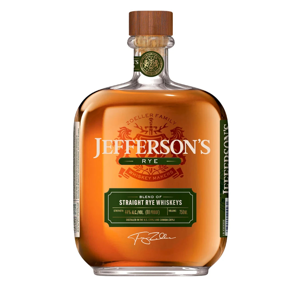 Jeffersons Rye Whiskey 750ML