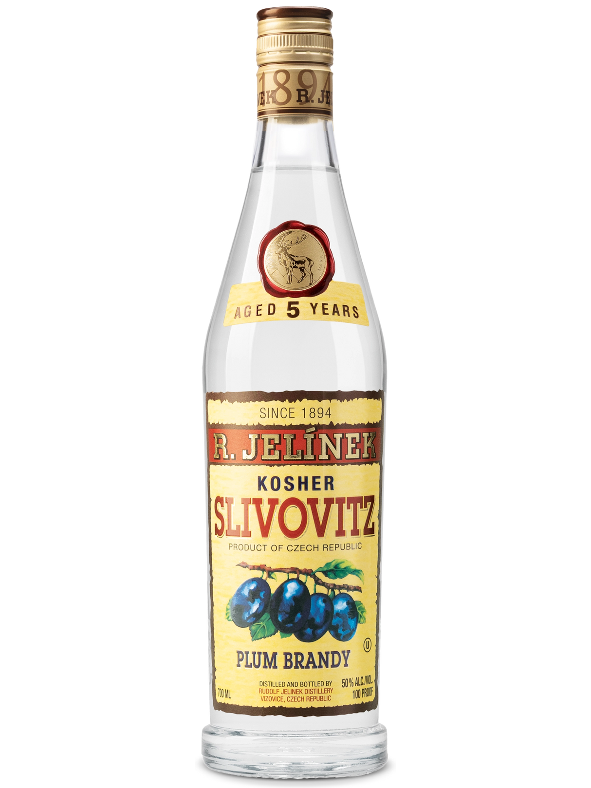 R. Jelinek 5 Year Slivovitz 750ML