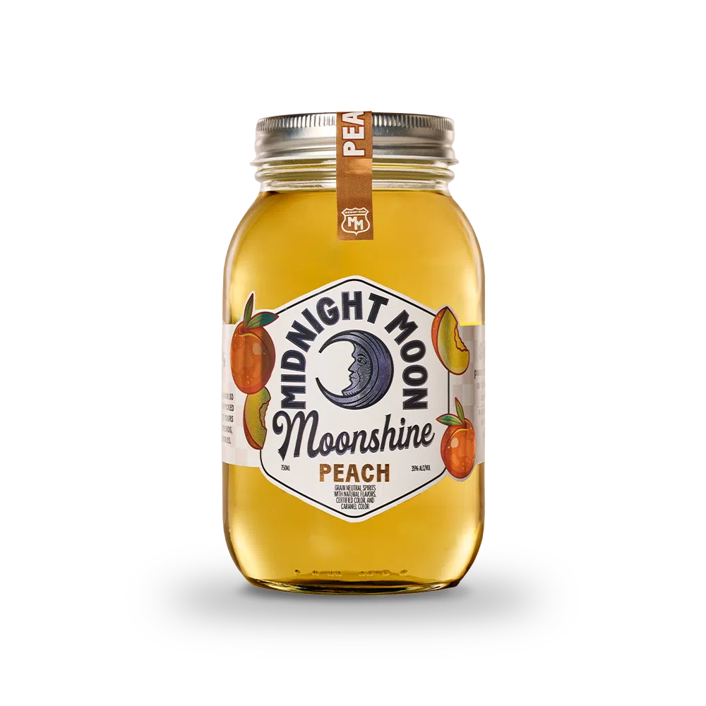 Midnight Moon Peach Moonshine 750ML - Flavored Whiskey | Shop Online at The Liquor Barn