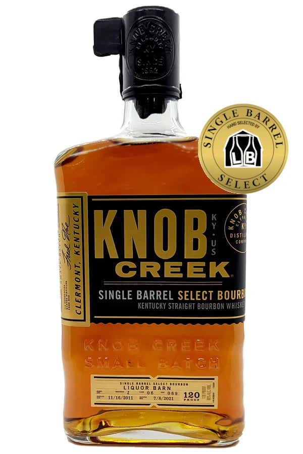 Knob Creek Single Barrel Liquor Barn WPF06R09 750ML