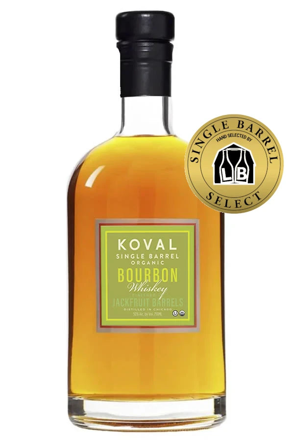 Koval Liquor Barn Single Barrel Bourbon Finished in Jackfruit Barrels 750ML