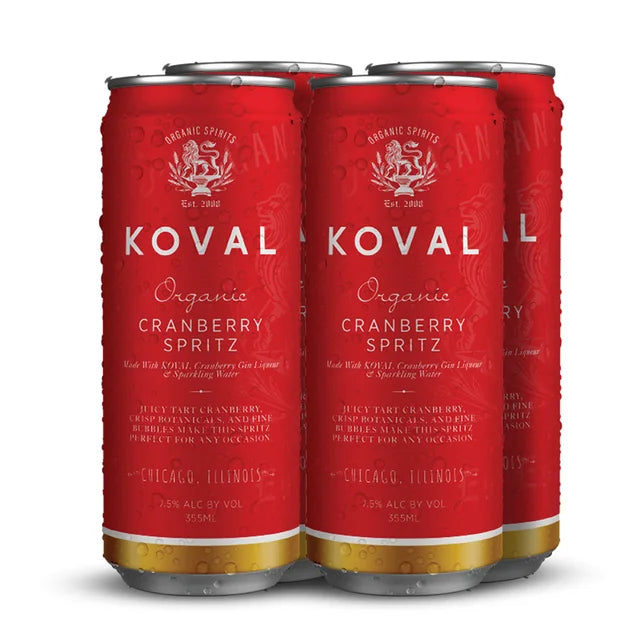 Koval Cranberry Spritz 4Pk