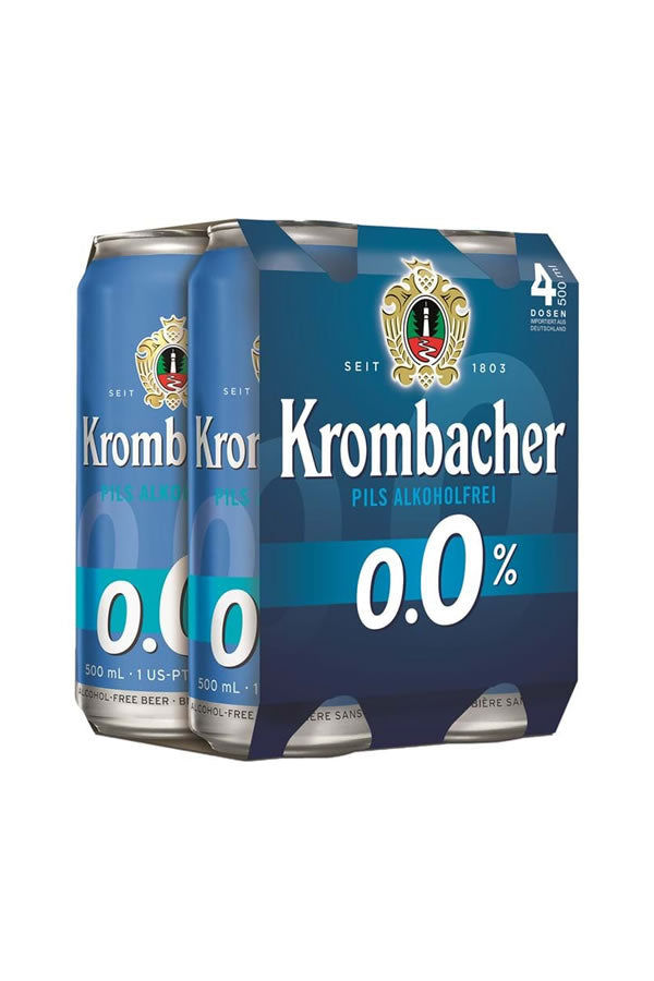 Krombacher NonAlcoholic Pils 4Pk Cans Liquor Barn