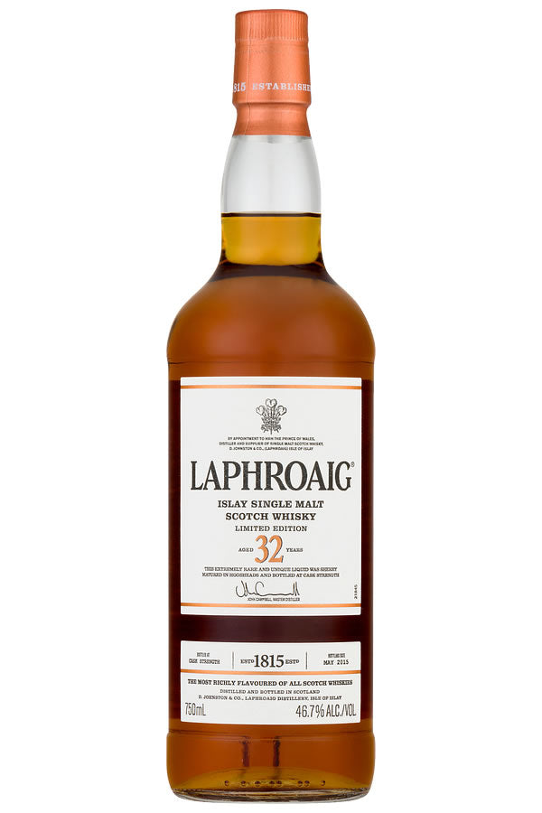 Laphroaig 32 Year 750ML - Single Malt Scotch | Shop Online at The Liquor Barn