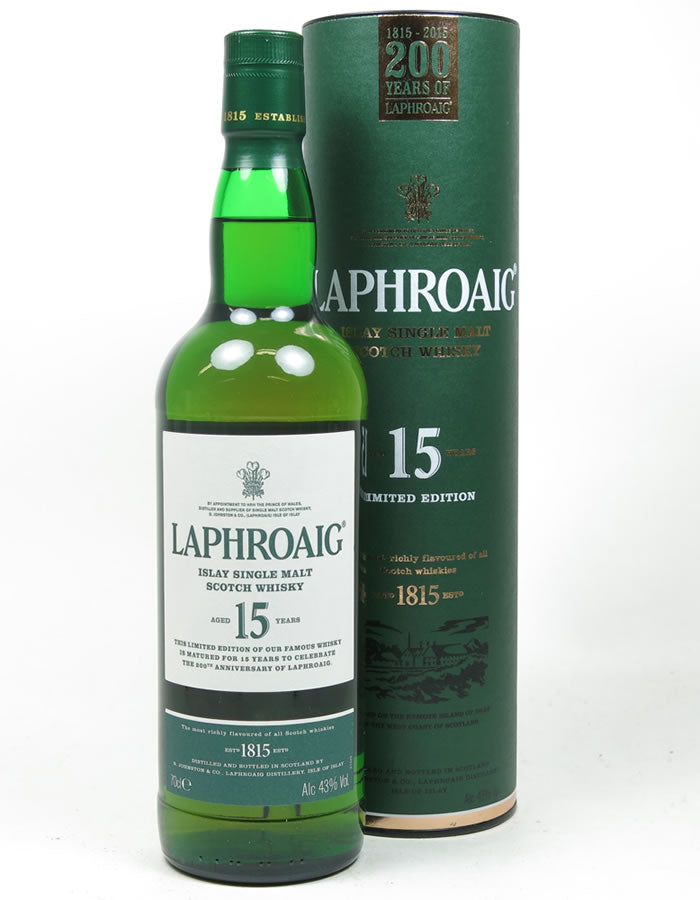 Laphroaig 15 Year 750ML - Single Malt Scotch | Shop Online at The Liquor Barn