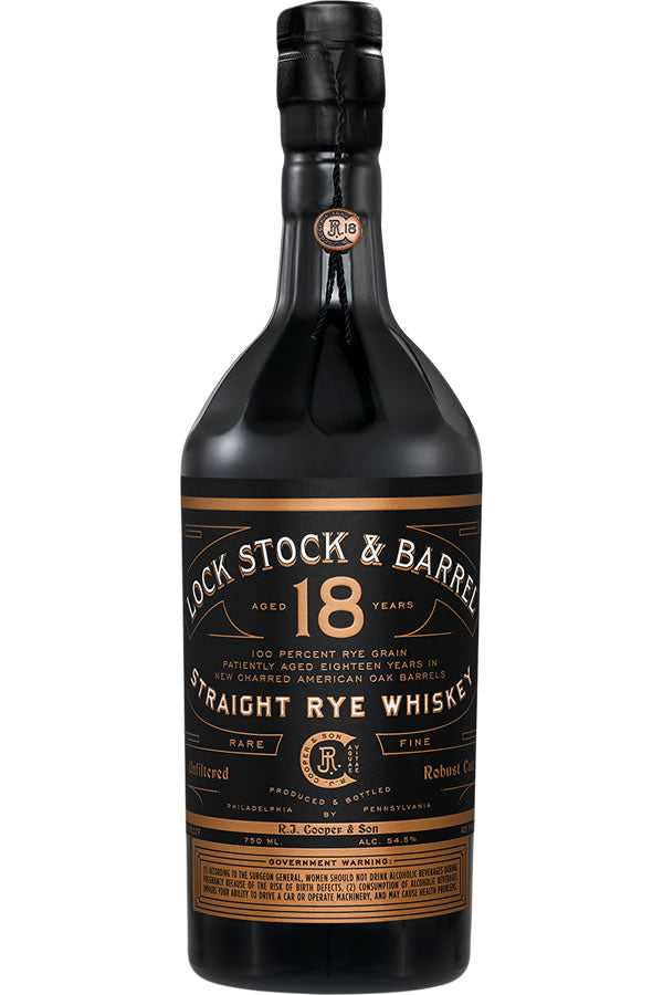 Lock, Stock & Barrel 18 Year Straight Rye
