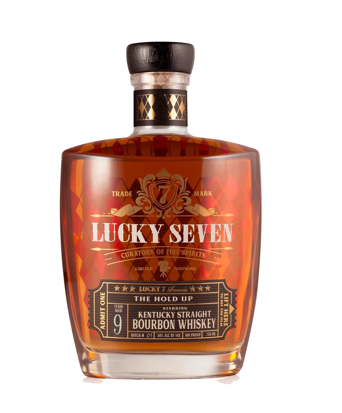 Lucky Seven The Hold Up 9 Year Bourbon 750ML