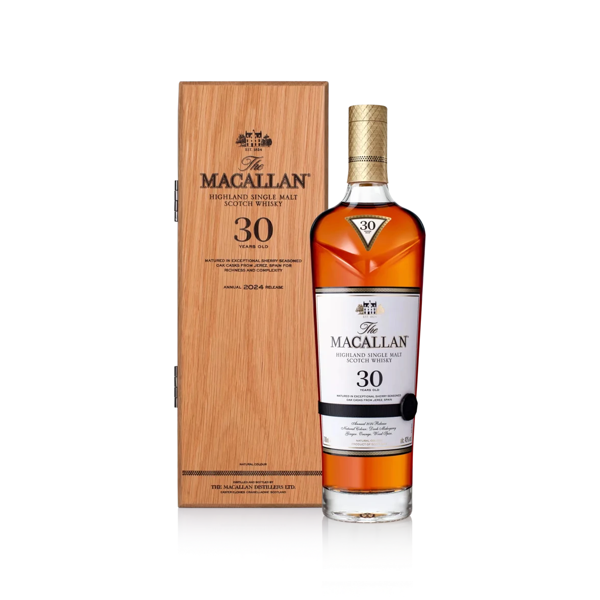 Macallan 30 Year Sherry Oak 750ML - Single Malt Scotch | Shop Online at The Liquor Barn