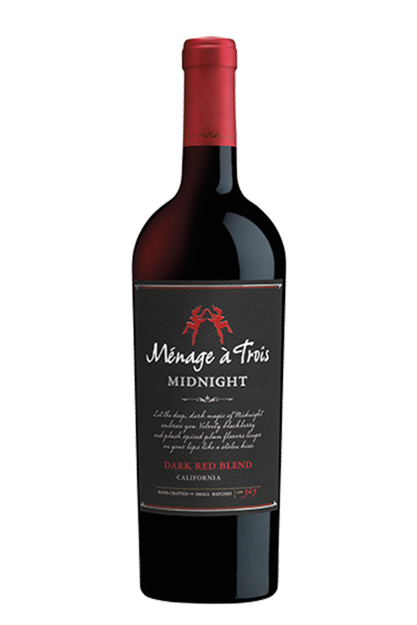Menage A Trois Midnight Dark Red Blend