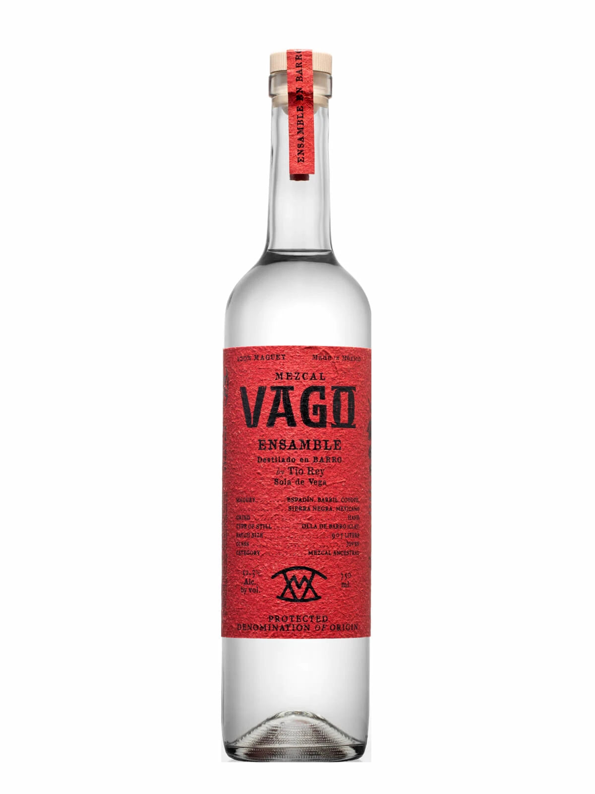 Mezcal Vago Ensamble En Barro by Tio Rey 750ML