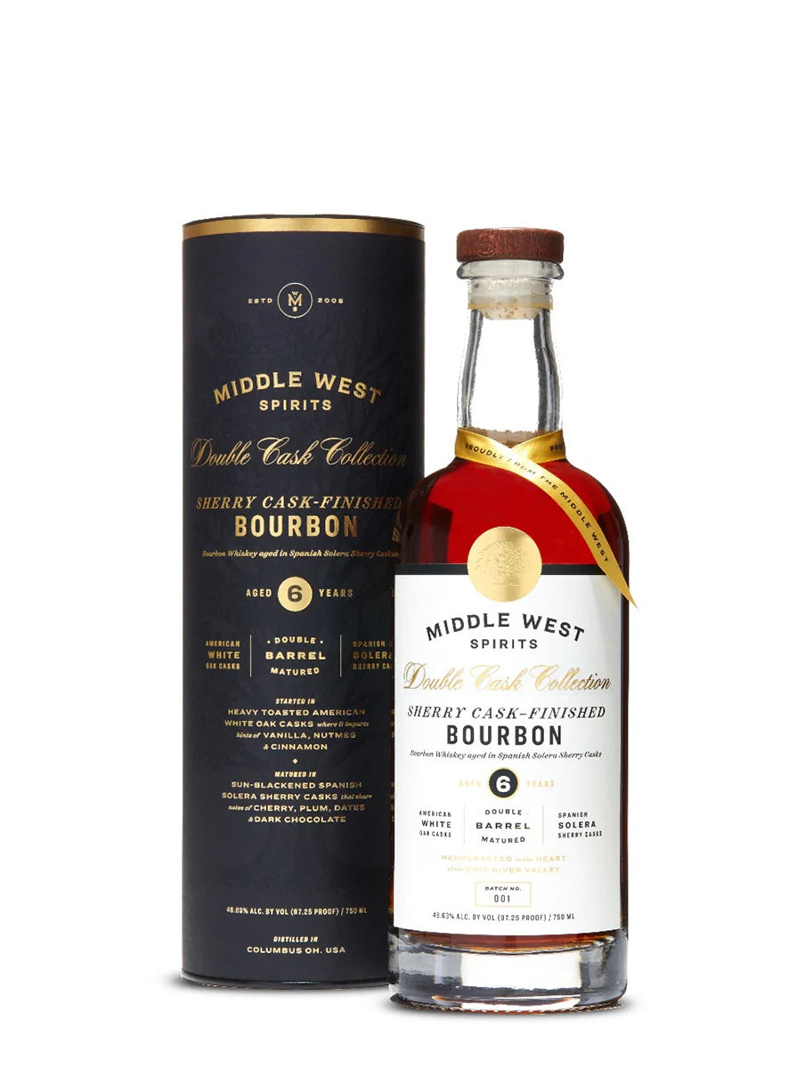 Middle West Spirits Double Cask Sherry Finish Bourbon 750ML