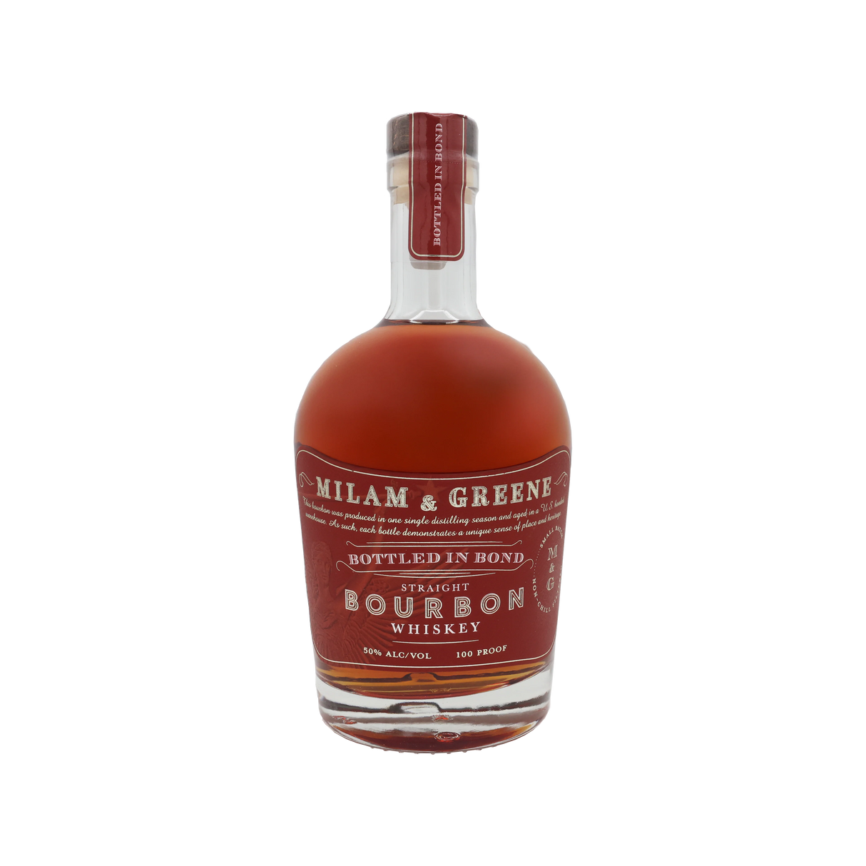 Milam & Greene Bottled in Bond Bourbon 750ML - Bourbon | Shop Online at The Liquor Barn
