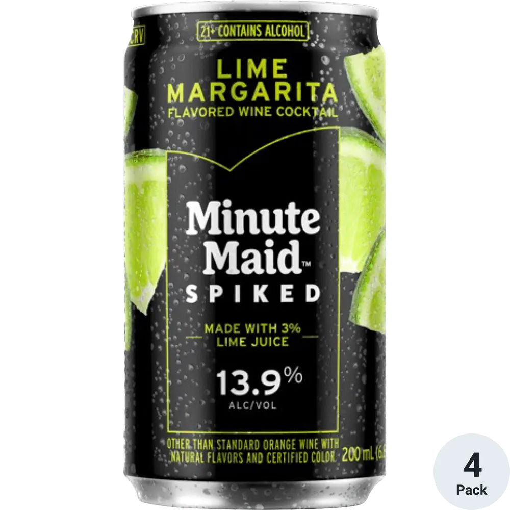 Minute Maid Lime Margarita 4Pk