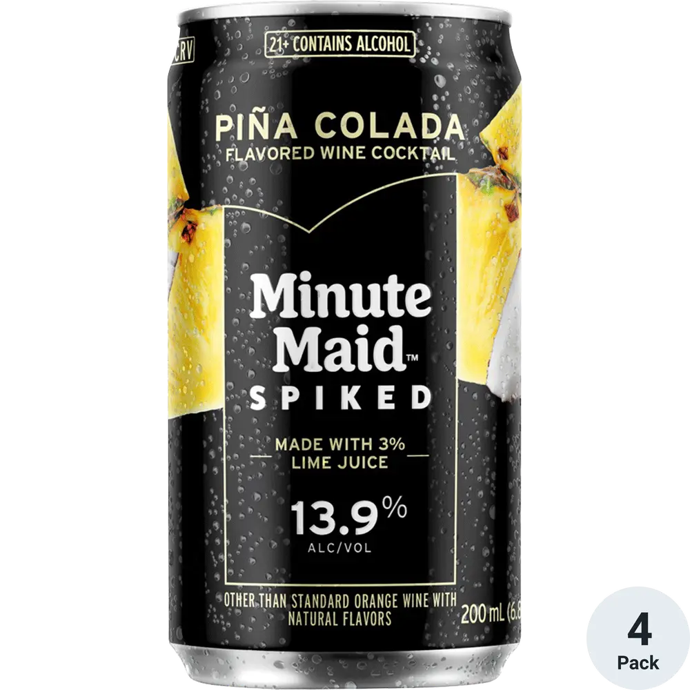 Minute Maid Spiked Pina Colada 4Pk